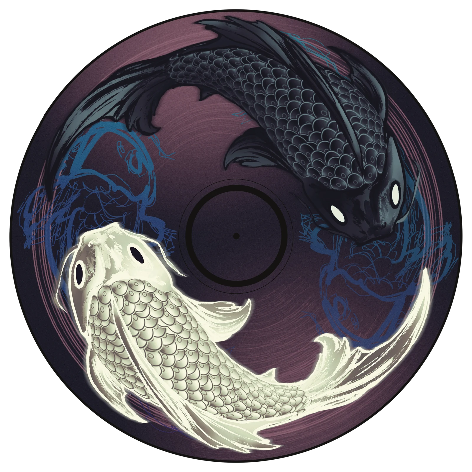 Animated record artwork layer